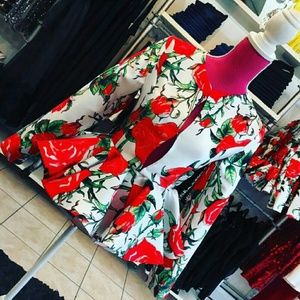 NWT BEAUTIFUL!!!! Spring Floral Peplum Jacket